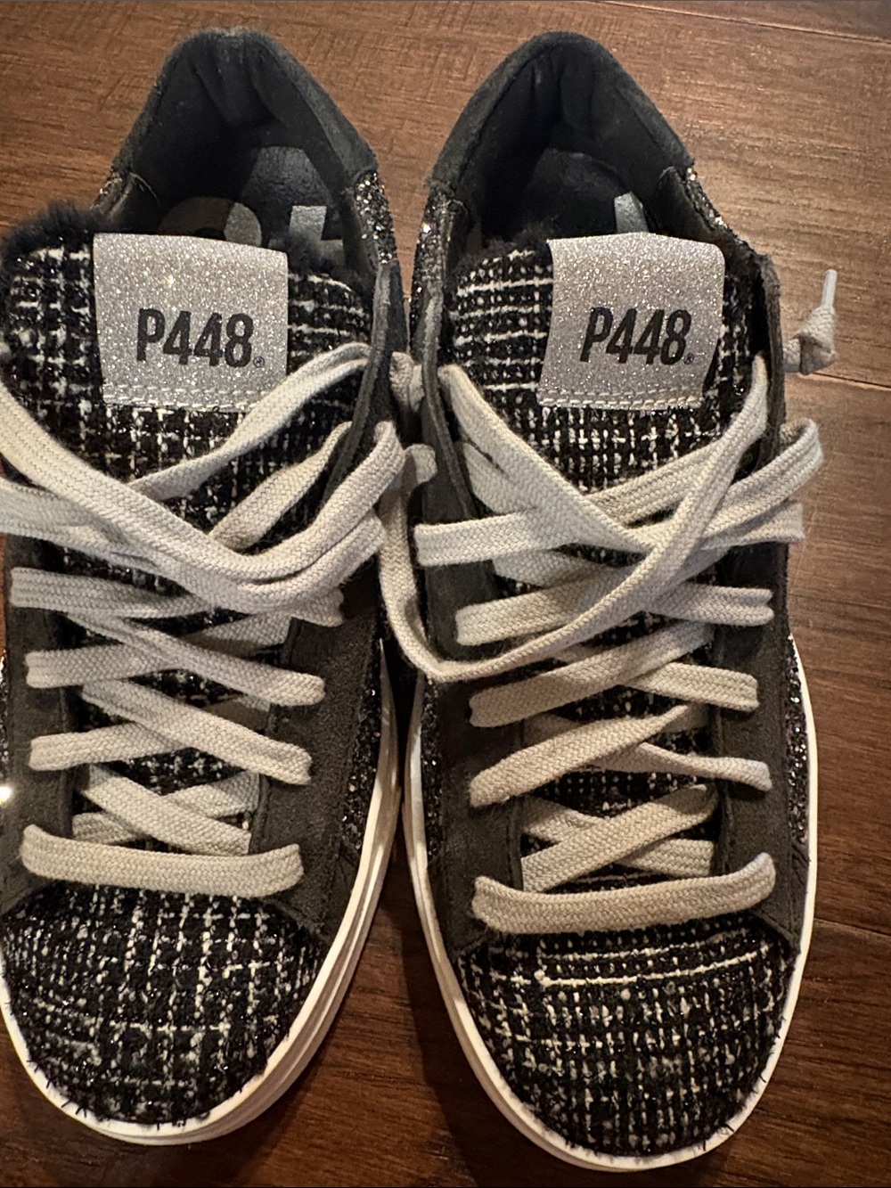 P448 John Shaka low-top sneakers size 37 NWT (6.5) - Picture 2 of 7
